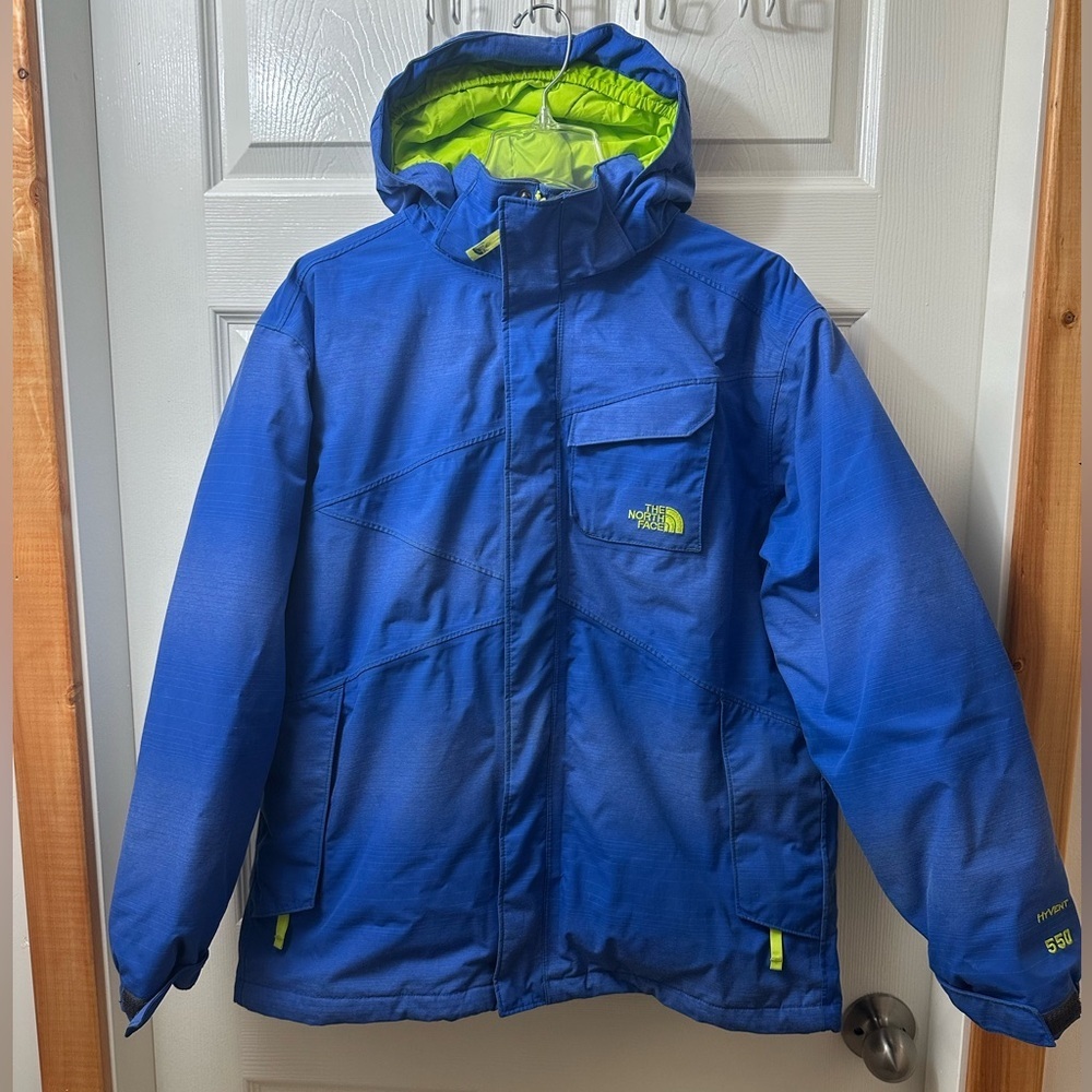 The North Face HyVent 550 Down Filled Parka Boys 18/20 Fits Men’s Small